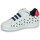 Sapatos Criança Sapatilhas Geox B ECLYPER BOY Branco / Marinho / Vermelho