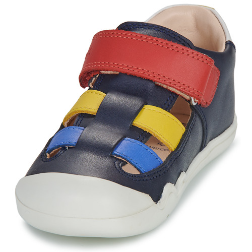 Geox B STEPPIEUP BOY Marinho / Vermelho / Amarelo