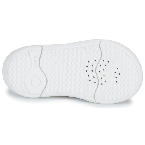Geox B SANDAL ZAPITO GIRL Branco / Prata