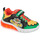 Sapatos Rapaz Sapatilhas Geox J CIBERDRON BOY Verde / Vermelho