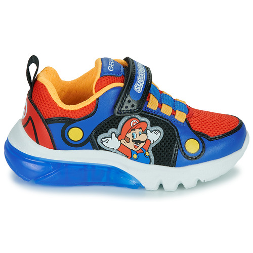 Geox J CIBERDRON BOY Azul / Vermelho