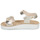 Sapatos Rapariga Sandálias Geox J SANDAL COSTAREI GI Ouro