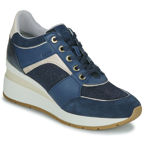 Sapatos Mulher Sapatilhas Geox D ZOSMA Marinho