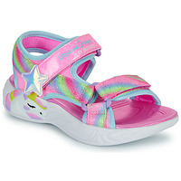 Sapatos Rapariga Sandálias Skechers SANDALE LUMINEUSE UNICORN DREAMS Rosa