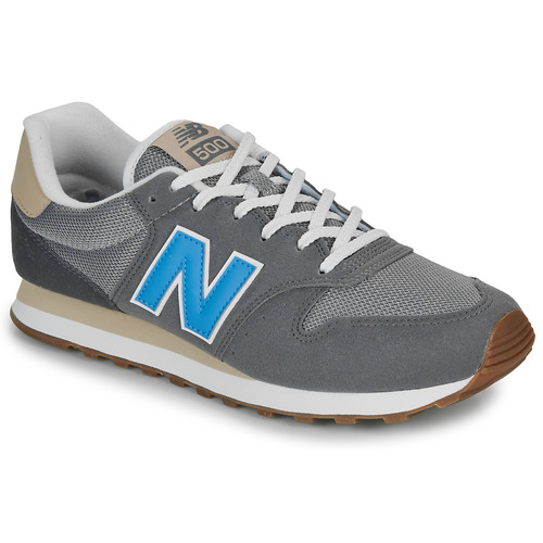 Sapatos Homem Sapatilhas New Balance 500 Cinza / Azul