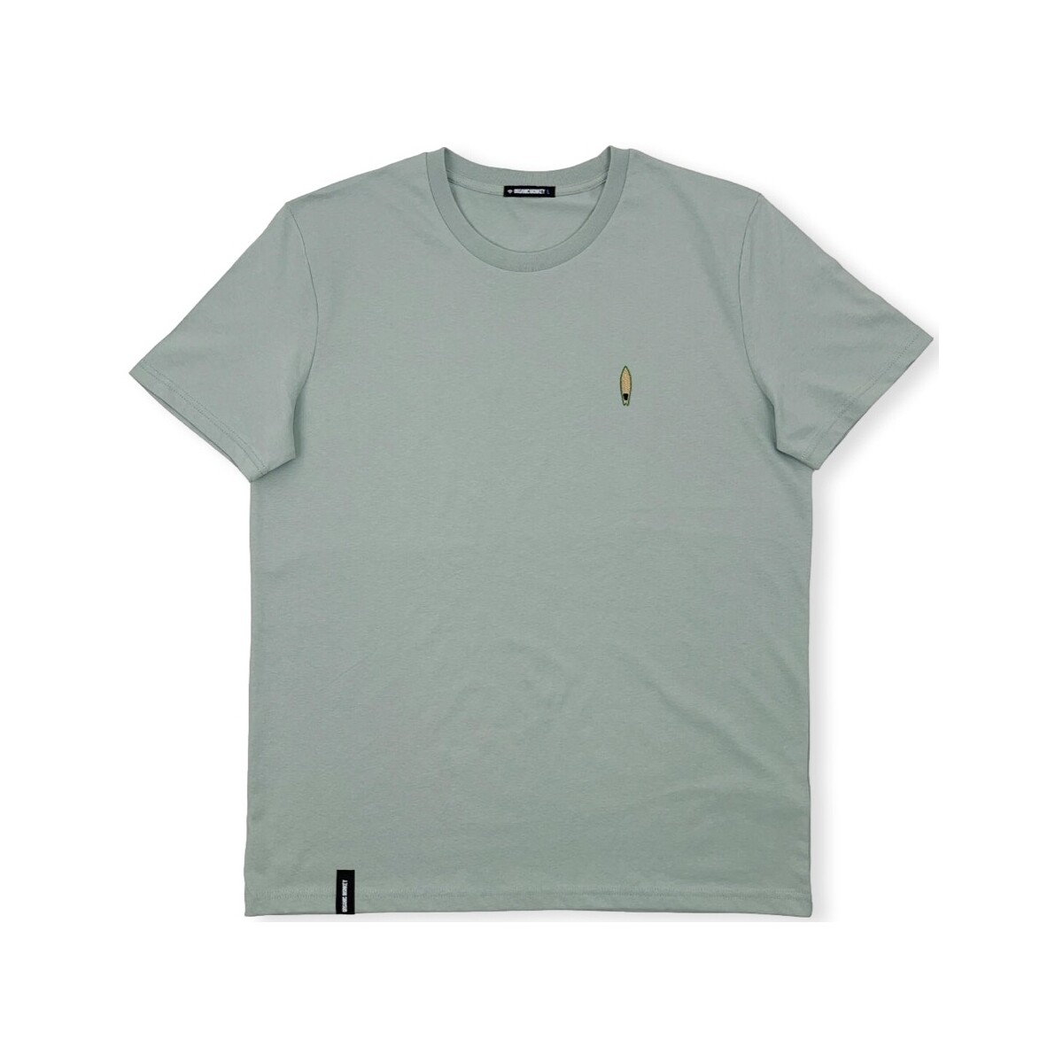 Textil Homem T-shirts e Pólos Organic Monkey T-Shirt Surf's Up - Mint Verde
