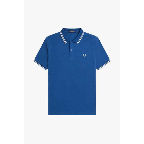 Textil Homem T-shirts e Pólos Fred Perry M3600-V29-3-1 Azul