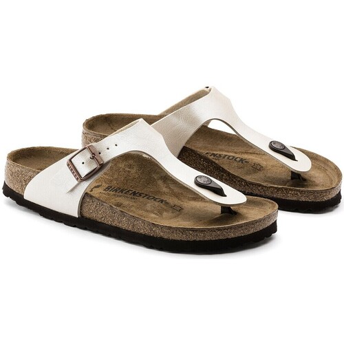 BIRKENSTOCK SANDALIAS DE DEDO  GIZEH GRACEFUL PEARL WHITE Bege