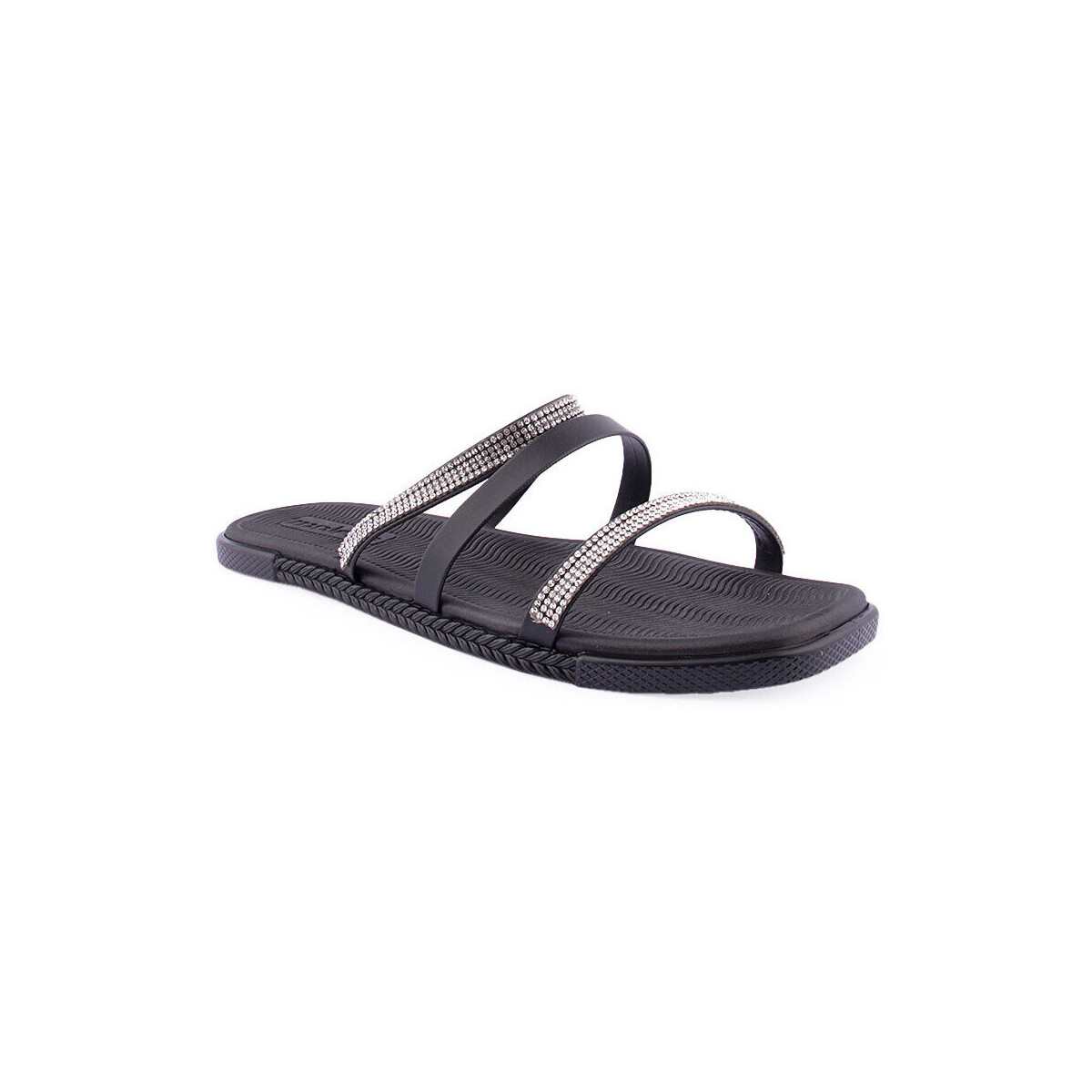 Sapatos Mulher Chinelos Moleca L Slippers CASUAL Preto