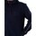 Textil Homem Sweats Emporio Armani EA7 Casaco com capuz e fecho com logótipo no peito Azul