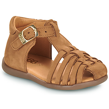 Sapatos Rapariga Sandálias GBB KAYIA Castanho