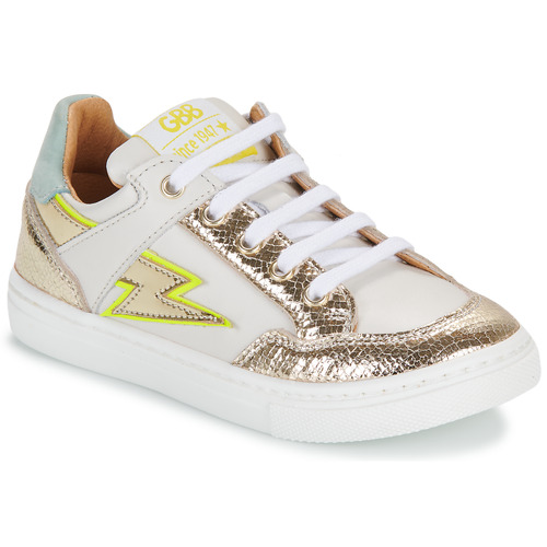 Sapatos Rapariga Sapatilhas GBB FLORINE TWIST Ouro