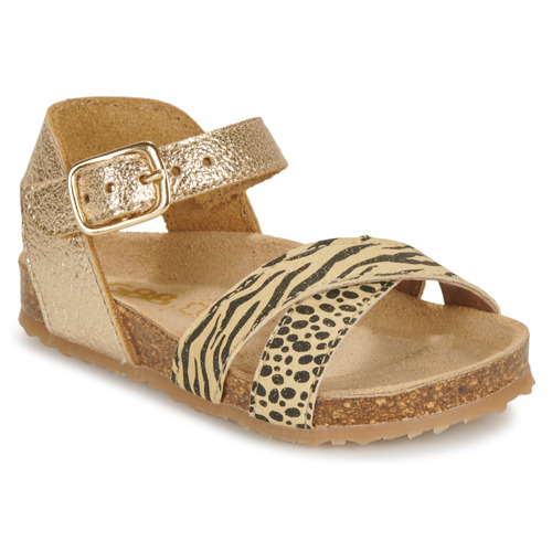 Sapatos Rapariga Sandálias GBB KLEMENCE Ouro