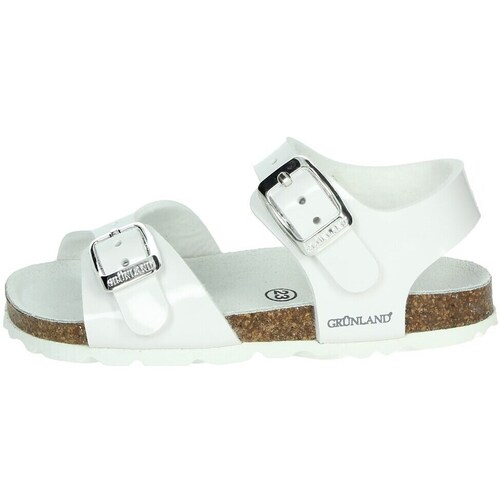 Sapatos Rapariga Sandálias Grunland SB1828-40 Branco