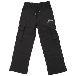 Textil Rapariga Calças Guess J4YQ13 KA6R3 Preto