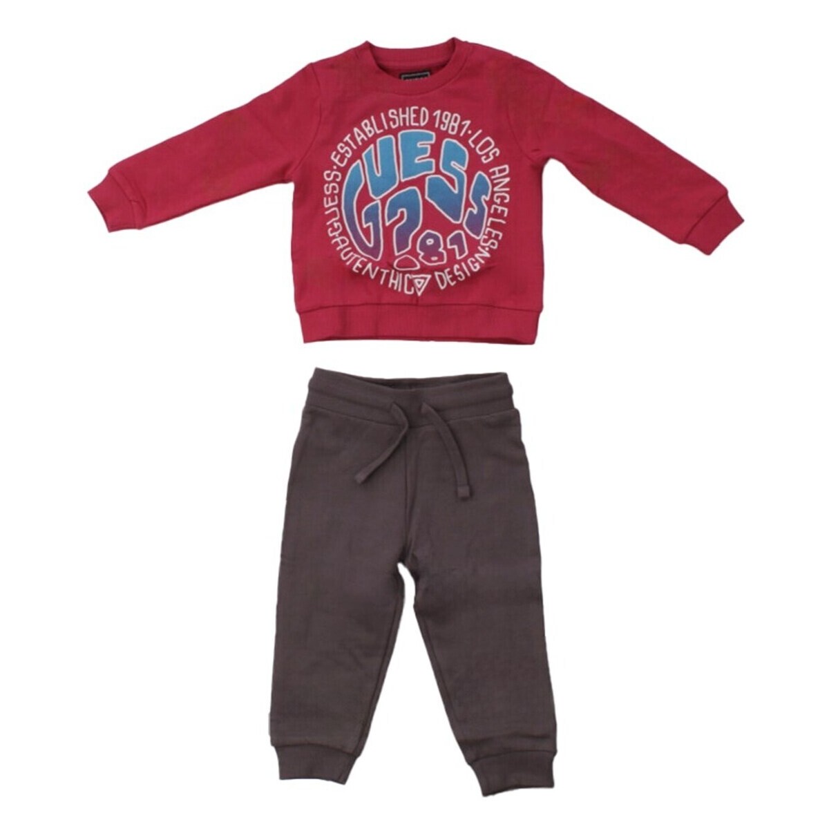 Textil Rapaz Sweats Guess N4YG08 KA6R3 Vermelho