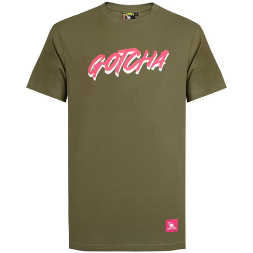 Textil Homem T-shirts e Pólos Gotcha  Verde