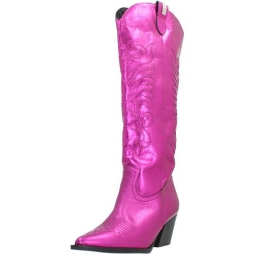 Sapatos Mulher Botas Yellow FANCY XL Rosa