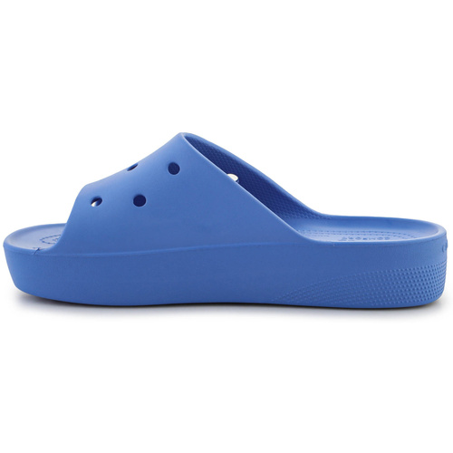 Crocs CLASSIC PLATFORM SLIDE 208180-4ON Azul