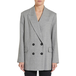 Textil Mulher Casacos/Blazers Pennyblack OREFICE Cinza