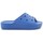 Sapatos Mulher Chinelos Crocs Classic Platform Slide Azul