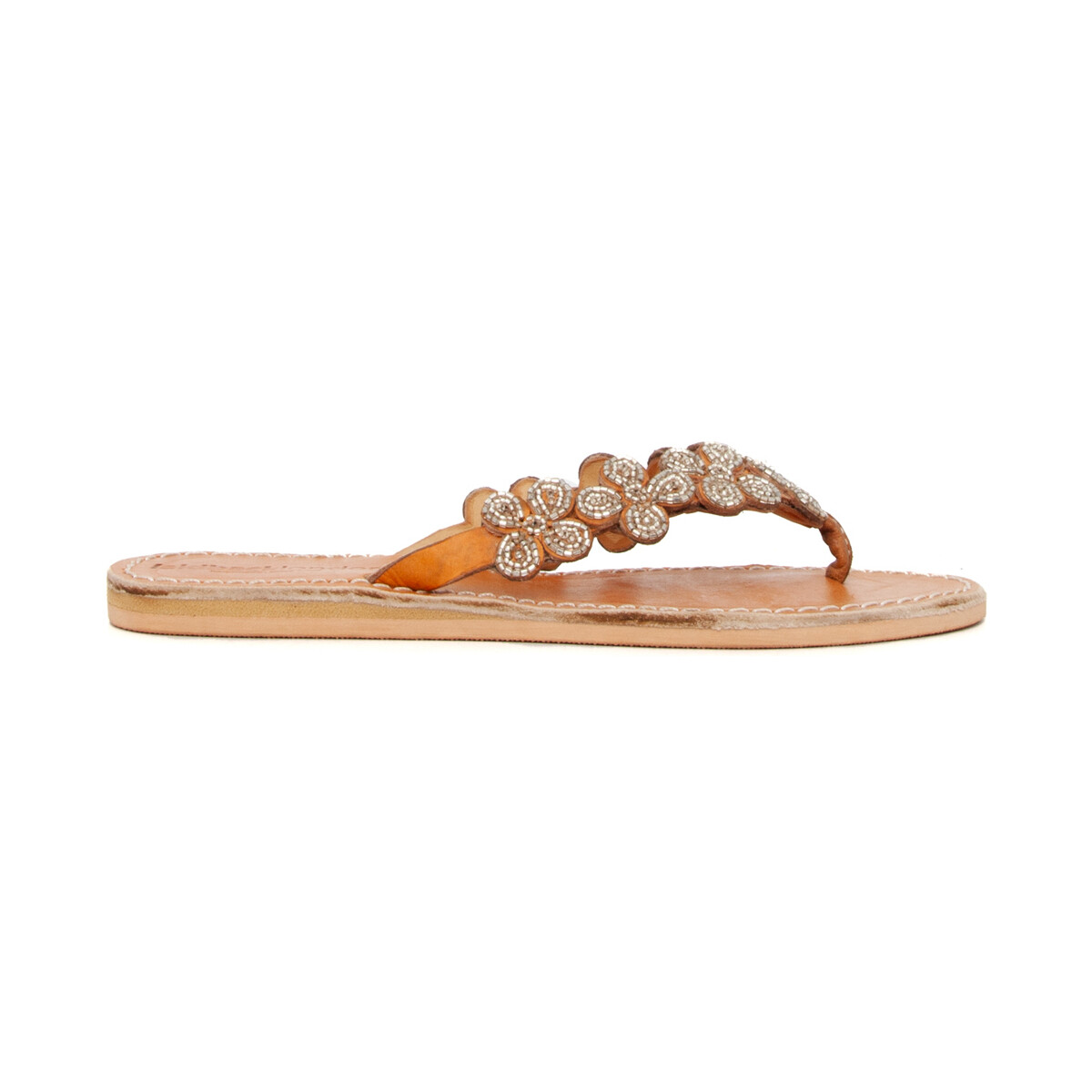 Sapatos Mulher Sandálias Laidbacklondon REECE FLAT Prata