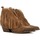 Sapatos Mulher Botas Elena Iachi E3984 WASH VELOUR Bege