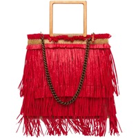 Malas Mulher Bolsa de mão La Milanesa LA-MILANESA CAIPIRORSCA MEDIA Vermelho