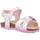 Sapatos Rapariga Sandálias Geox B SANDAL CHALKI GIRL Rosa