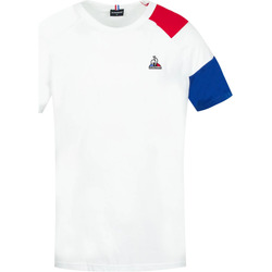 Textil Homem Camisas mangas curtas Le Coq Sportif BAT Tee SS N1 M Branco
