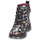 Sapatos Rapariga Botas baixas Pablosky 434015-C Preto / Multicolor