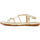 Sapatos Mulher Sandálias Maluo ANAIS SANDAL TOE STRAP Ouro