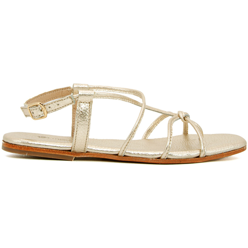 Sapatos Mulher Sandálias Maluo ANAIS SANDAL TOE STRAP Ouro