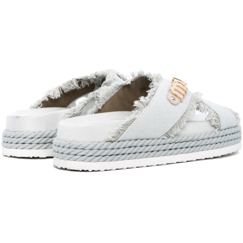 Mou CRISSCROSS ROPE SANDAL RECYCLE RWBEI Bege