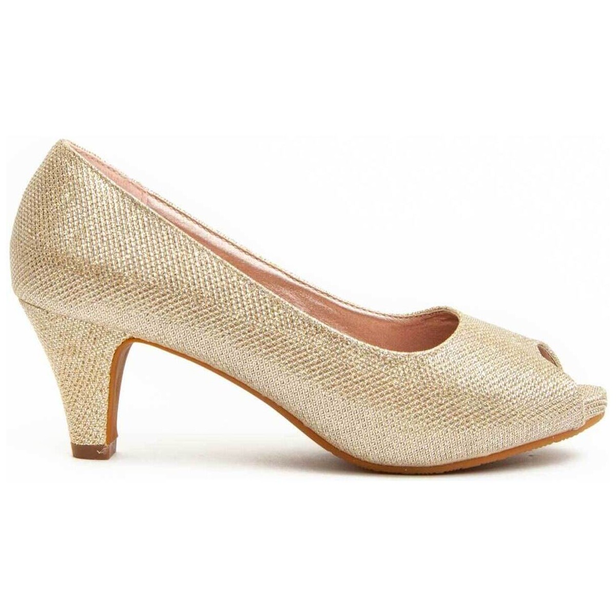 Sapatos Mulher Escarpim Montevita 92384 Ouro