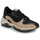 Sapatos Mulher Sapatilhas Castaner ORIENTE Preto / Bege