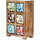 Casa Cestos e Caixas decorativas  Signes Grimalt Rack De Temperos Com 6 Gavetas Castanho