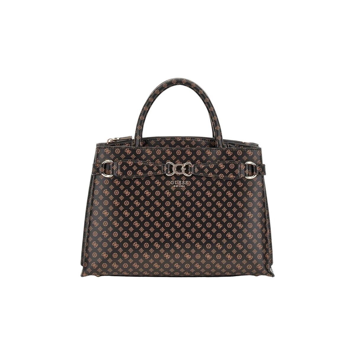 Malas Mulher Bolsa de mão Guess ARLENA LOGO GIRLFRIEND SATCHEL  MOCHA LOGO HWPS93 36060 Castanho
