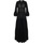 Textil Mulher Vestidos Devotion D00135 MANOUSIA Preto