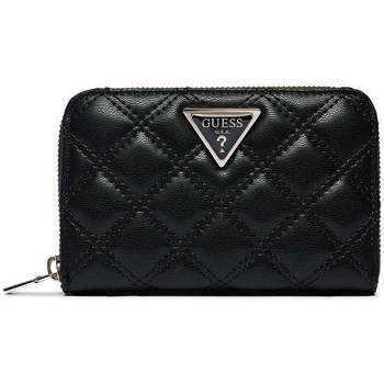 Malas Mulher Carteira Guess GIULLY SLG MEDIUM ZIP AROUND Preto