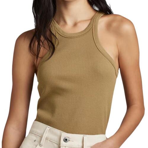 Textil Mulher Tops sem mangas G-Star Raw  Verde