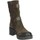 Sapatos Mulher Botas baixas Manas 3111 Castanho