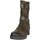 Sapatos Mulher Botas baixas Manas 3111 Castanho