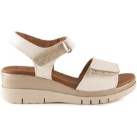 Sapatos Mulher Sandálias Tekila Sandálias de cunha em pele branca da Branco
