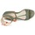Sapatos Mulher Sandálias John Galliano A65970 Verde / Bege
