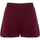 Textil Mulher Calças Alysi 254117 SHORTS CASHMERE B Bordô