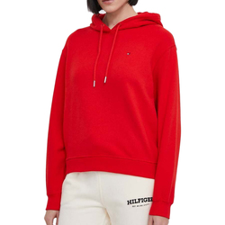 Textil Mulher Sweats Tommy Hilfiger  Vermelho