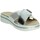 Sapatos Mulher chinelos Cinzia Soft MZK65-T Prata