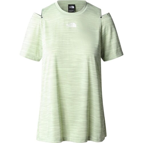 Textil Mulher T-Shirt mangas curtas The North Face NF0A8267 Amarelo