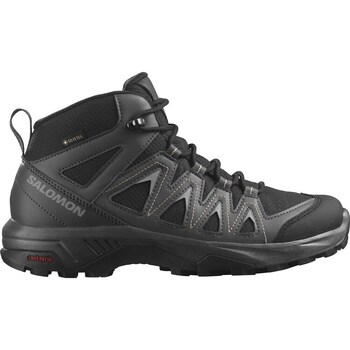 Sapatos Mulher Sapatos de caminhada Salomon X Braze Mid Gtx Preto, Grafite